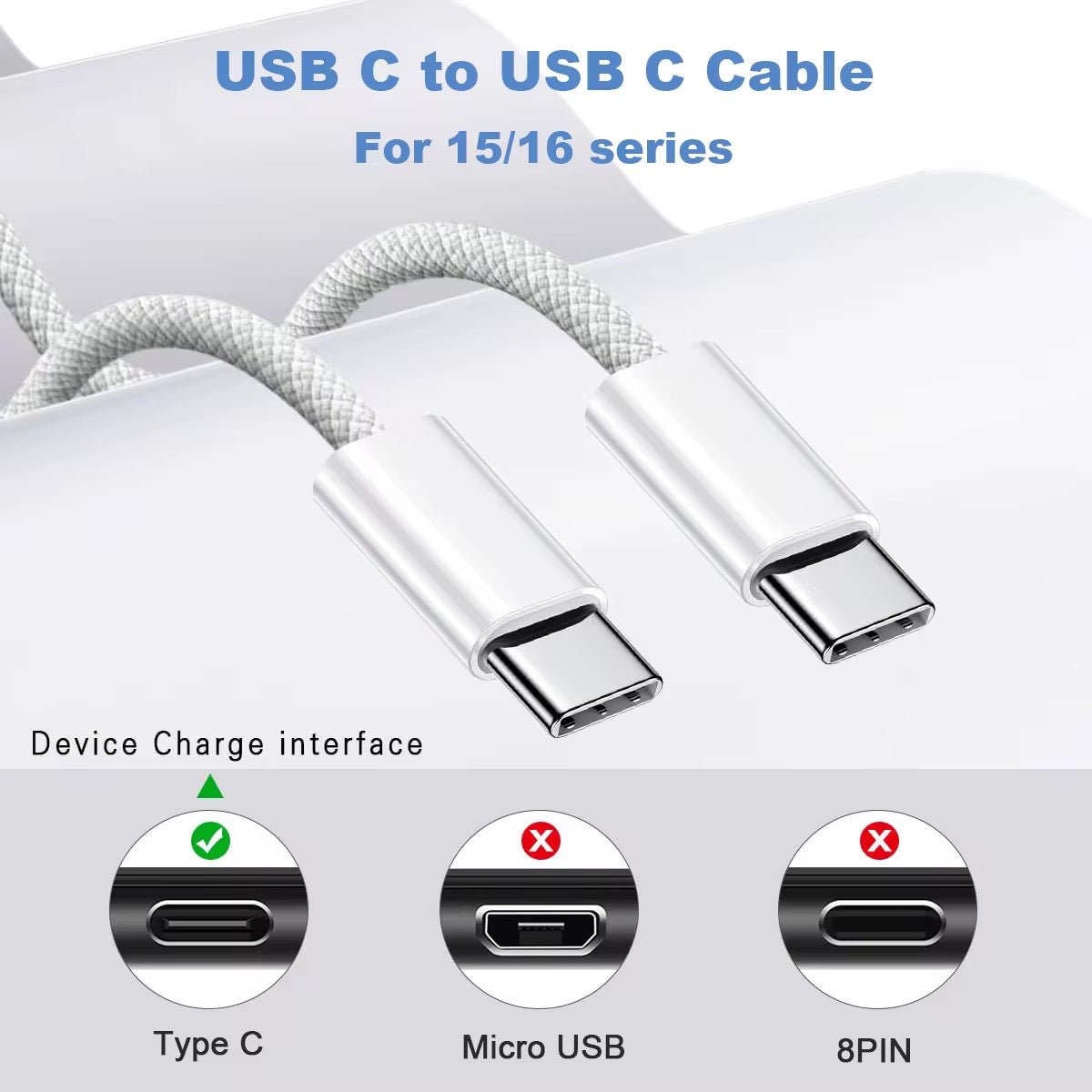 USB C Charging Cable - SlickShield