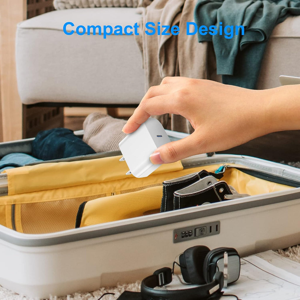 USB C Fast Charging Wall Plug (2 Pack) - SlickShield