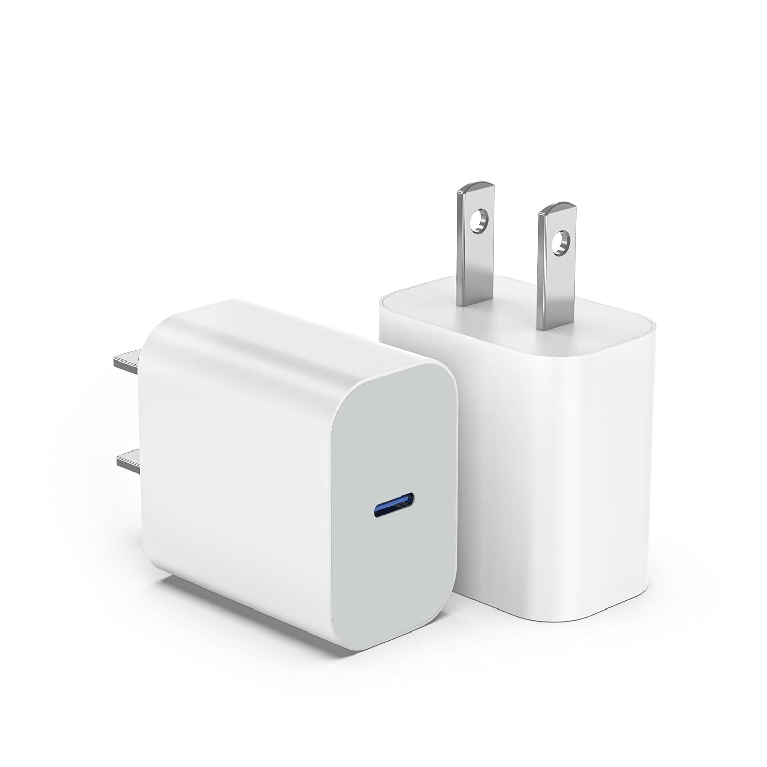 USB C Fast Charging Wall Plug (2 Pack) - SlickShield